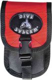 Dive System Gewichtszak Rood Polyester