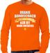 Bellatio Decorations Shoppartners Bv Grote maten oranje fan sweater voor heren - de enige echte bondscoach - Holland / Nederland supporter - EK/ WK trui / outfit XXXL