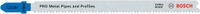 Bosch Professional Bosch PRO Metal Pipes and Profiles T321BF Decoupeerzaagblad 132 mm 25-delig - 2608655127