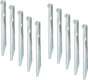 Pro Plus Grondpennen/tentharingen - 10x - metaal - halfrond - 22 cm