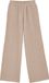 WE Fashion Meisjes broek met structuur Beige Maat 140