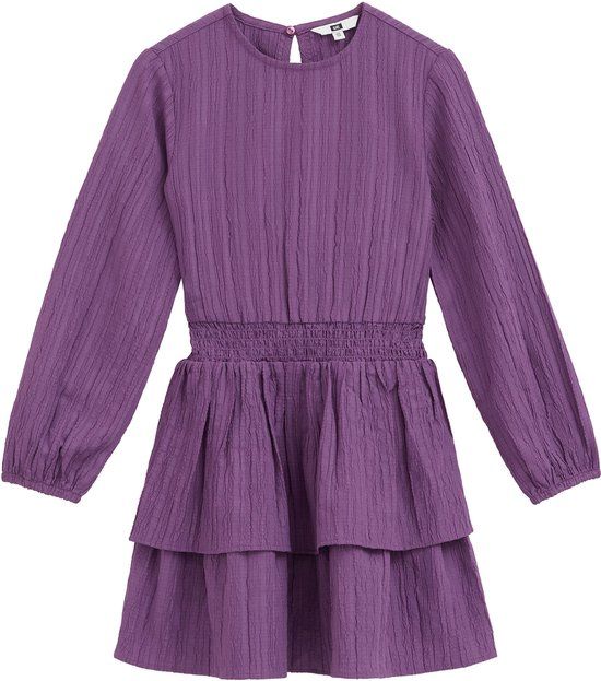 WE Fashion Meisjes jurk met structuur