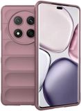 Techsuit Magic Shield Silicone Back Cover Paars Geschikt voor Honor Magic7 Lite/X9c
