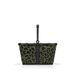 reisenthel carrybag XS teddy leo olijf - stabiele boodschappenmand met praktische binnenzak - elegant en waterdicht design