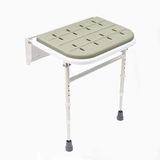 Nottingham Rehab Supplies (NRS) inklapbare douchestoel met poten en gevoerde zitting