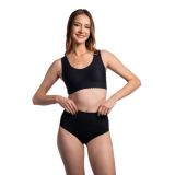 Norseli Sous-vêtements de compression taille haute, S, Noir, Slip, 1 pièce