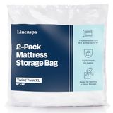 Linenspa Matrastas om te verhuizen - Matras opbergtas - 2 Pack, Queen