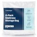 Linenspa Matrastas om te verhuizen - Matras opbergtas - 2 Pack, Queen