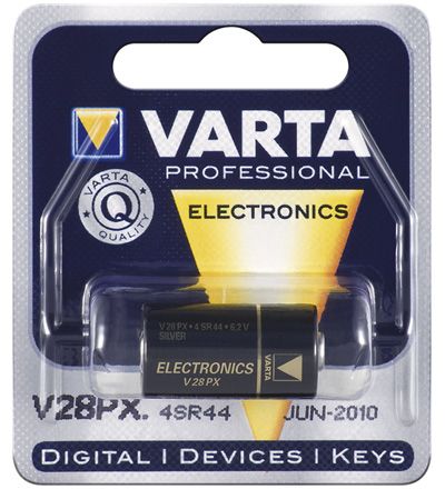 Varta 4SR44/V28PX 6.2V - Batterij - Zilver-oxide (S) - 145 mAh