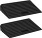 vidaXL Oprijhulpen 2 st 50x30x11 cm rubber