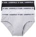 Karl Lagerfeld Set van 3 slips met logo, meerkleurig, XL
