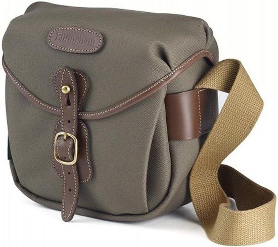 Billingham Hadley Digital - Sage Fibrenyte/Chocolate - Schoudertas voor Spiegelreflexcamera - Zwart