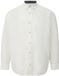 s.Oliver - Hommes - Regular Fit: chemise à manches longues, col classique, uni, coton, crème, 7XL