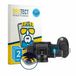 BROTECT - Screenprotector voor Leica SL3-P (Schouderdisplay) - Folie Beschermfolie transparant volledig dekking - 2 Stuks