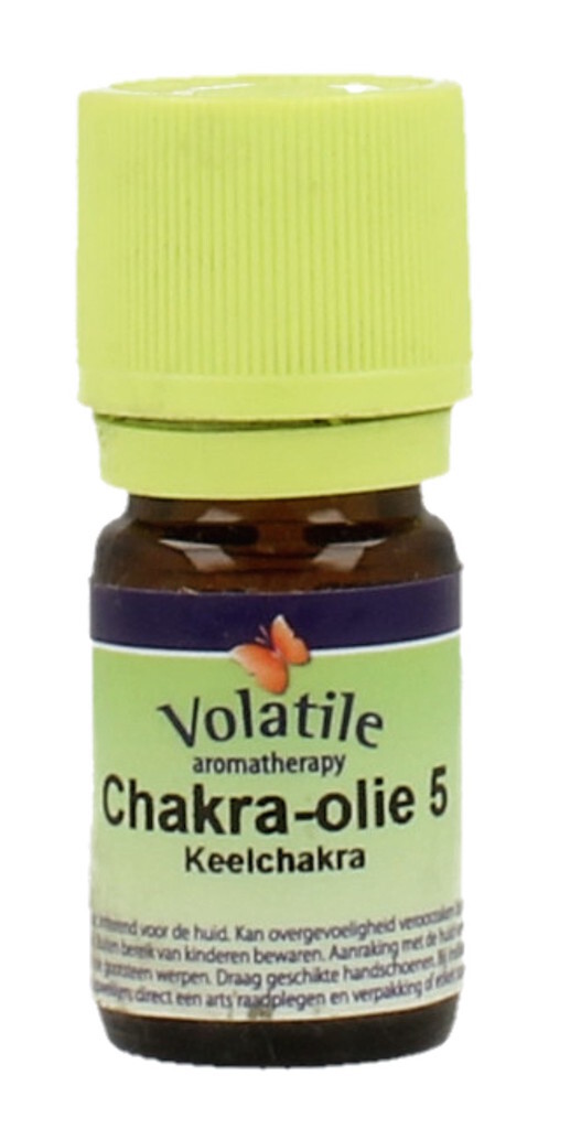 Volatile Chakra 5: Keelchakra Olie 5ml