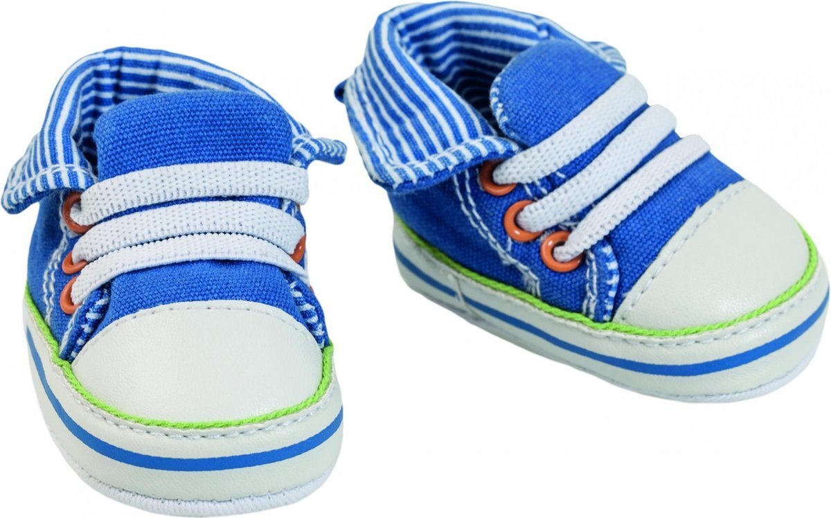 Heless Poppenschoenen Sneaker Meisjes 30-34 Cm Blauw