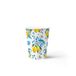 PAW Kartonnen Bekers 250 ml, 8 stuks - Indigo-Weefpatroon