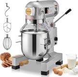 VEVOR Keukenmachine Standmixer 1100w Kneedmachine 28,5l Deegmixer Mixer Brood