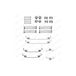 Delphi LY1331 Montageset voor remmen