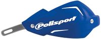 POLISPORT 8306700010 - Universele Handbeschermers Touquet met Nieuw Montagesysteem, Totale Bescherming met Aluminium Beugel, Kleur Blauw