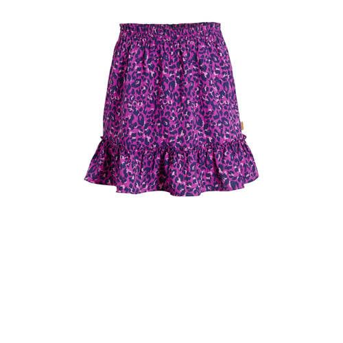 Orange Stars rok Riv panterprint fuchsia