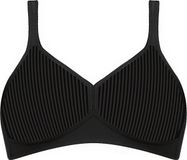 Triumph Modern Soft + Cotton N Dames Beugelloze Bh Zwart 120B