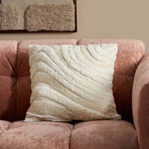 NOUS Living sierkussenhoes Rollin (45x45 cm)