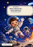 Die große Weltraum-Malreise: 50 fantastische Ausmalbilder mit Astronauten, Raketen, Planeten und Raumstationen - für Kinder von 6 bis 8 Jahren
