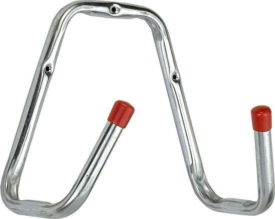 Connex Gereedschapshaak M Dubbel Metaal Zilver 24.50 cm