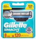 Gillette MACH3 scheermesjes - 8 stuks