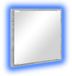 vidaXL Miroir de salle de bain LED Gris Sonoma 40 x 37 x 8,5 cm Bois traité