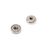 N42 Neodymiumbrander pot met interne M4 Fight voor thuis, promoties en weergave van vreemden, 16 mm diameter, 1 stuk