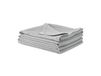 Scandi Living Couvre-lit Kimono 260x260 cm béton (gris)