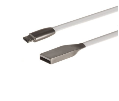 MacLean MCTV-833W USB-kabel - wit - 1 m