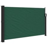 Syfax Windscherm uittrekbaar 120x500 cm donkergroen