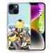 Beschermhoes iPhone 14 (6.1) Beschermhoes compatibel met MagSafe - Manga Assassination Classroom Kuro Trio