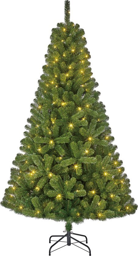 Blackbox Charlton kerstboom met 140 warmwitte led lampjes maat in cm: 185 x 115