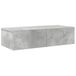 VidaXL Wandschap Hout Betonkleur 60x26.5x15 cm