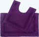 Homescapes lot de 2 ensembles de salle de bain violets en 100% coton