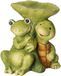 Décoration de jardin : grenouille, tortue, 14 cm
