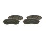 Bosch BP1285 remblokken - vooras - ECE-R90 certificering - vier remblokken per set