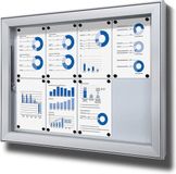 Syna Vergrendelbaar Notitiebord Outdoor Extra Diep SCL 8x A4
