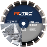 Rotec Diamantzaagblad 'ASPHALT' ø300x3,2xø25,4