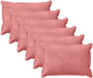 vidaXL - Taie d'oreiller - 6 pièces - Rose - 50 x 75 cm - Satin de coton