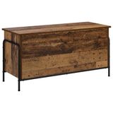 vidaXL Opbergbox Oud hout 80 x 40 x 49,5 cm Bewerkt hout