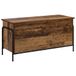 vidaXL Opbergbox Oud hout 80 x 40 x 49,5 cm Bewerkt hout