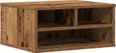 vidaXL Printerstand Oud hout 49 x 40 x 22,5 cm bewerkt hout