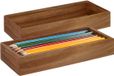 5five Bureau organizer - 38 x 15 cm - Acacia hout - Bruin