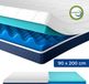 CozySense® DualFeel Topper Matras 90x200 - Verkoelende Topper met Koele & Warme Kant - Traagschuim met Gel - 7.5 cm - Wasbare Hoes - CertiPUR-US® - Medium