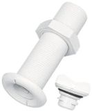 Lalizas fast lock drain socket, plastic, white